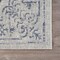 Homeroots 8 x 10 ft. Blue Ornate Indoor & Outdoor Area Rug 396243 - alternate 5
